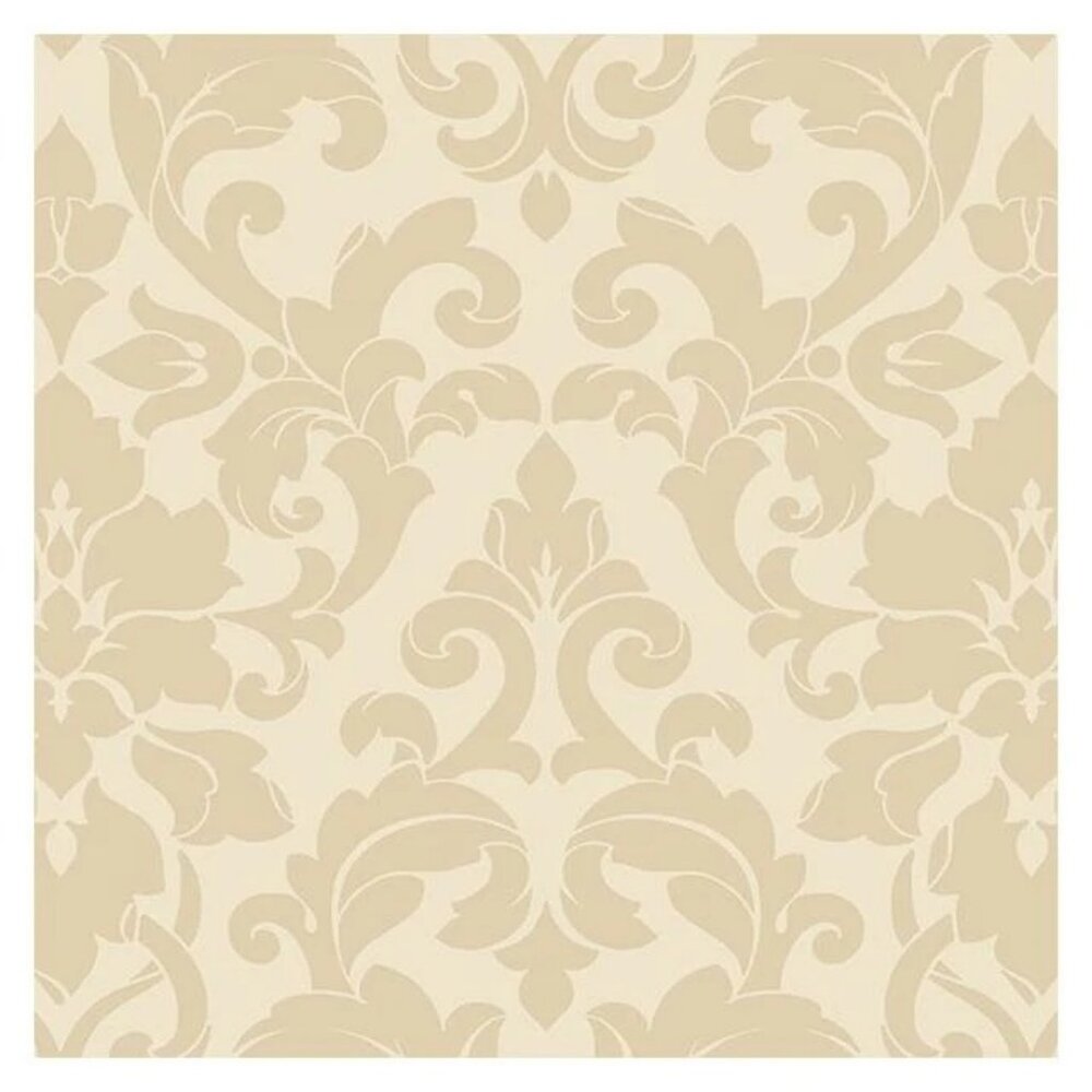 NEW Norwall Stripes Damasks Wallpaper DS29713 Beige lot of 2 rolls Luxury